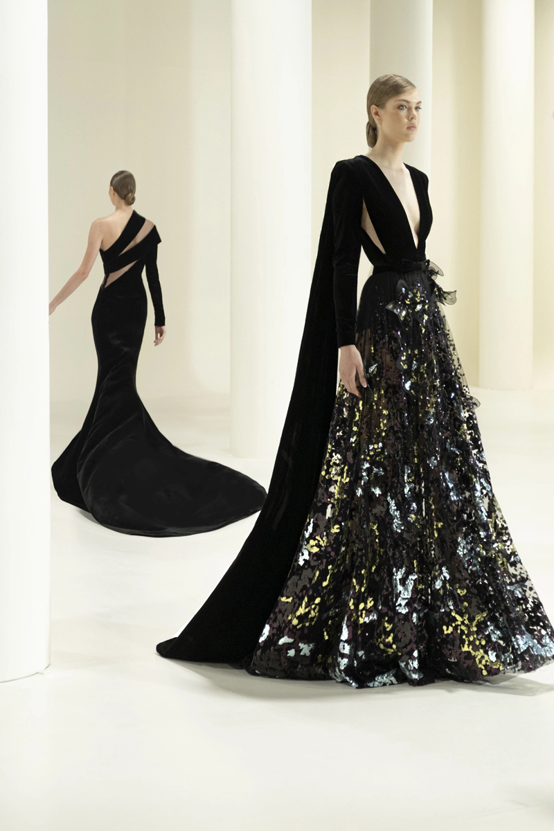 LOOK 5 Inspired By Haute Couture Autumn Winter2021 2022 Collection Elie Saab