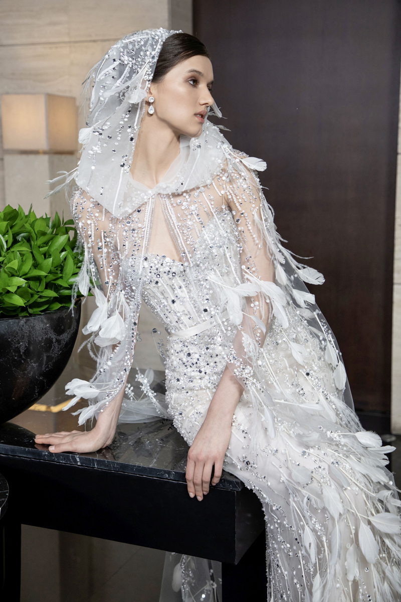 LOOK 10 Inspired By Elie Saab Bridal Collection Spring 2022