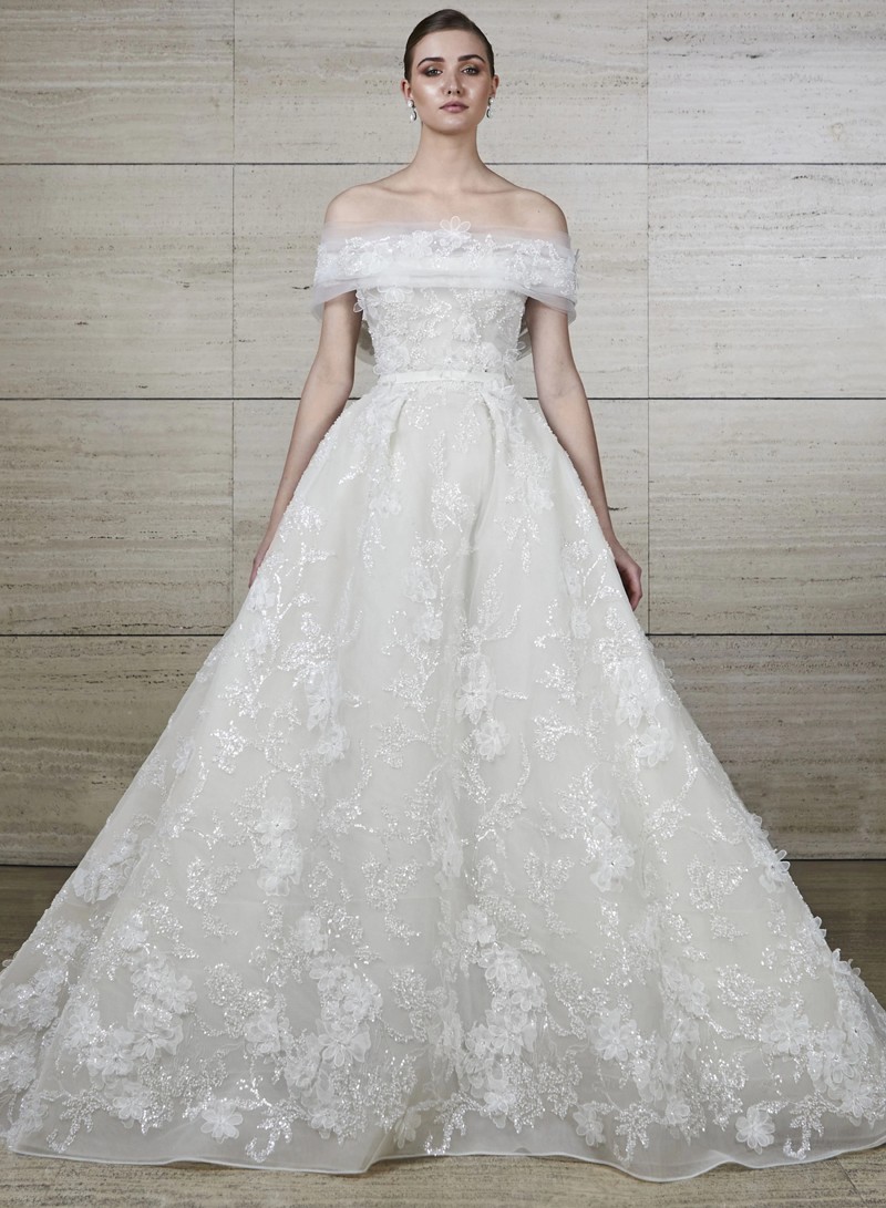 LOOK 6 Inspired By Elie Saab Bridal Collection Spring 2022
