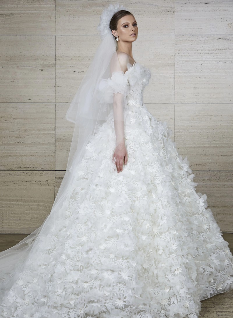 LOOK 5 Inspired By Elie Saab Bridal Collection Spring 2022