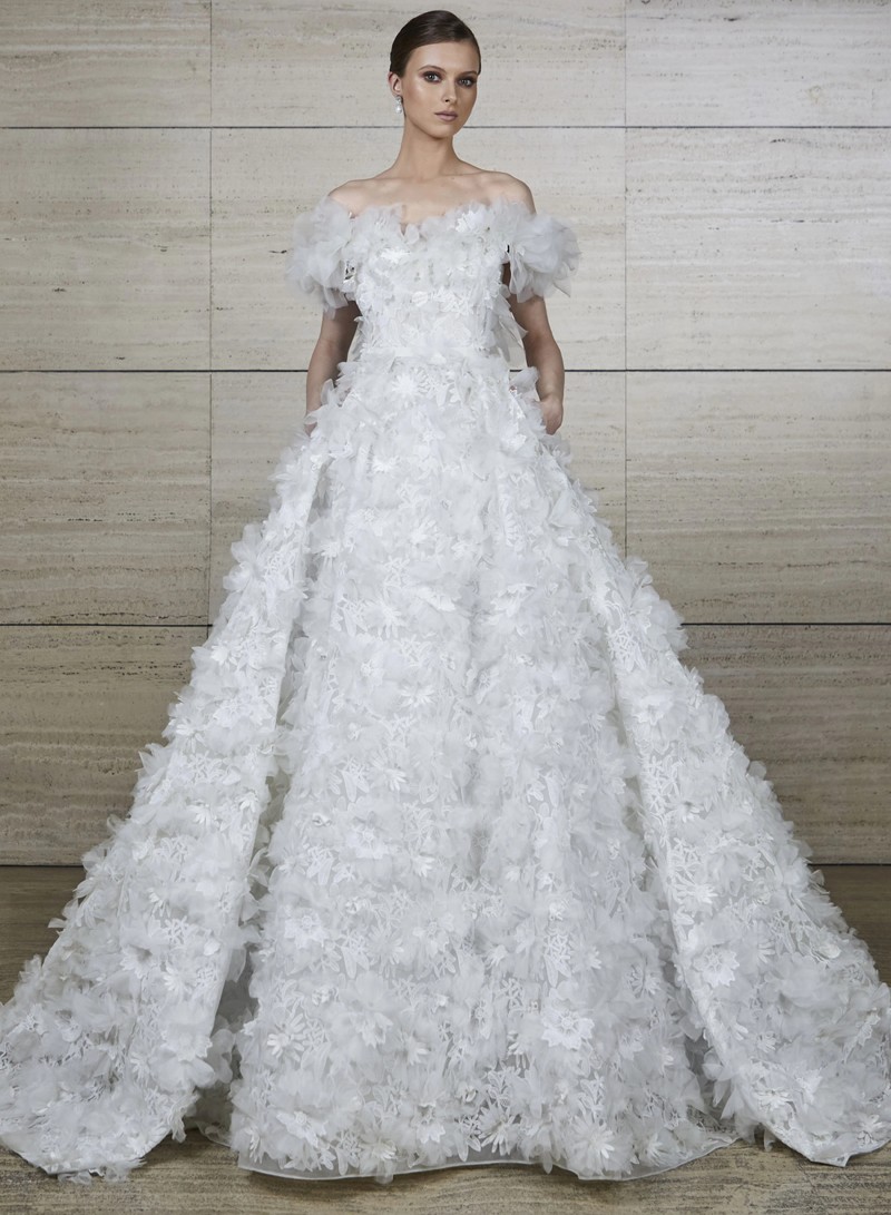 LOOK 5 Inspired By Elie Saab Bridal Collection Spring 2022