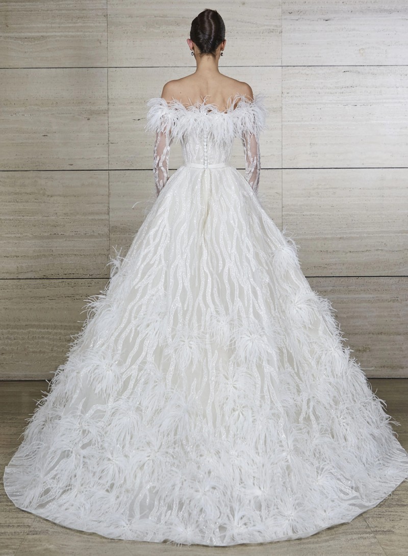 LOOK 1 Inspired By Elie Saab Bridal Collection Spring 2022