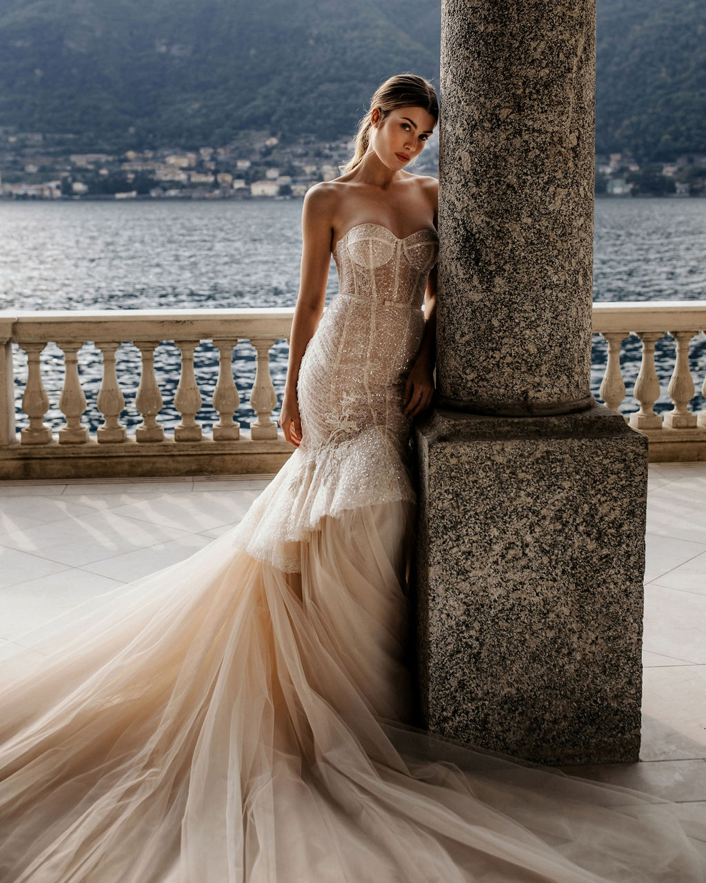 22-P08 Bridal Dress Inspired By Berta PRIVEE NO.6 2022