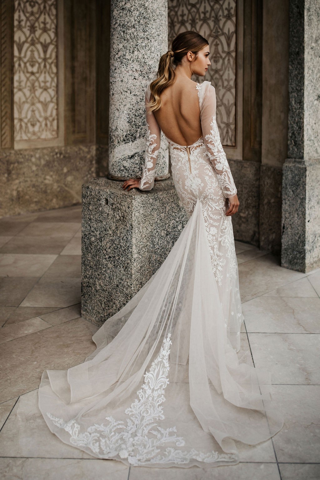 22-P04 Bridal Dress Inspired By Berta PRIVEE NO.6 2022