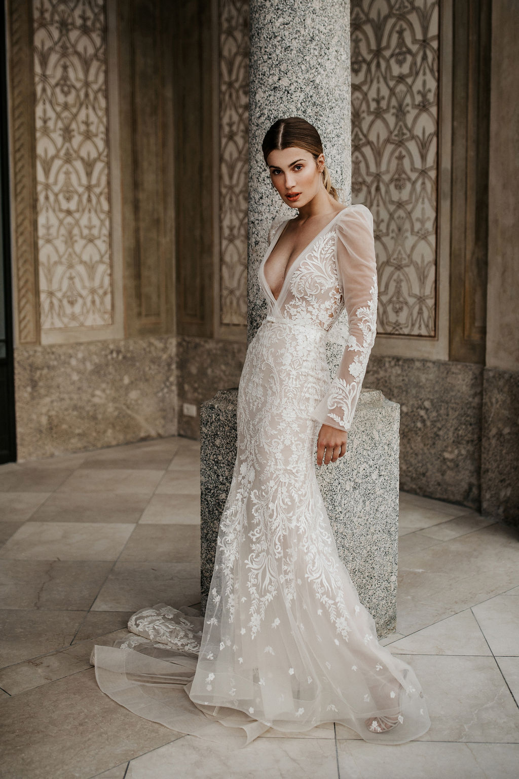 22-P04 Bridal Dress Inspired By Berta PRIVEE NO.6 2022