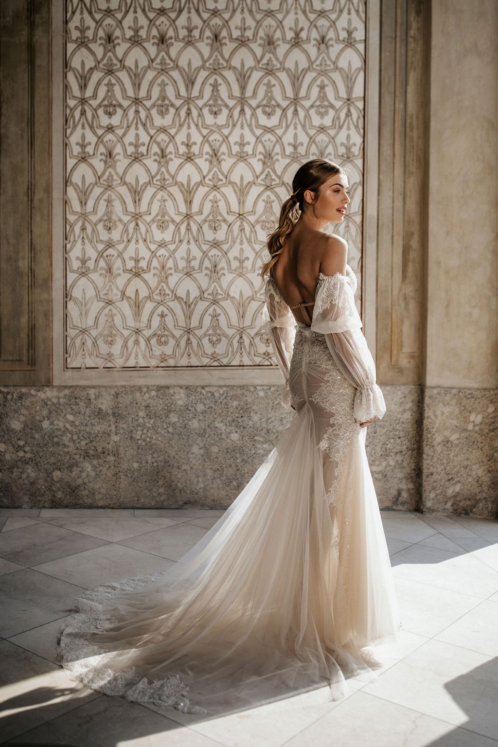 22-P03 Bridal Dress Inspired By Berta PRIVEE NO.6 2022