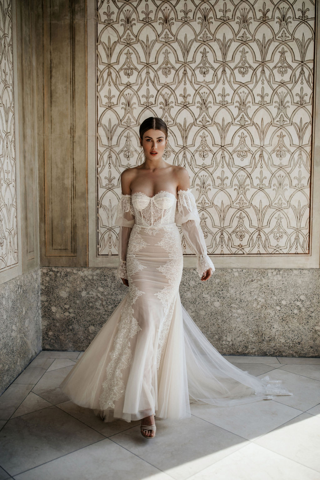 22-P03 Bridal Dress Inspired By Berta PRIVEE NO.6 2022