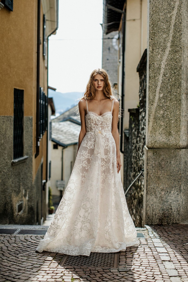 22-34 Bridal Dress Inspired By Berta MUSE 2022 Como Collection