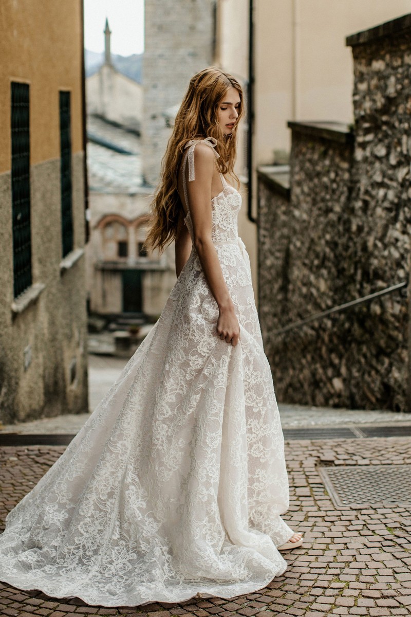 22-34 Bridal Dress Inspired By Berta MUSE 2022 Como Collection