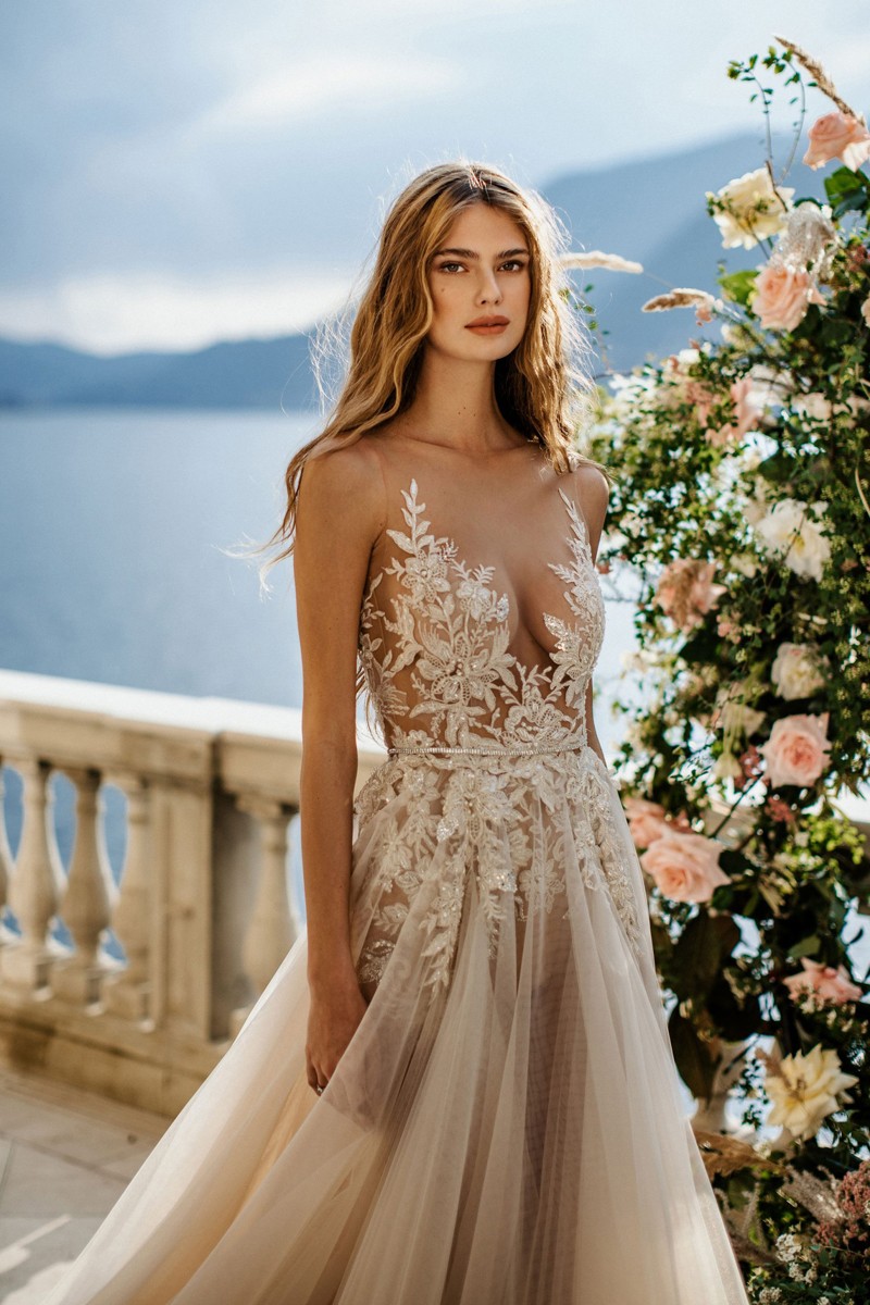22-36 Bridal Dress Inspired By Berta MUSE 2022 Como Collection
