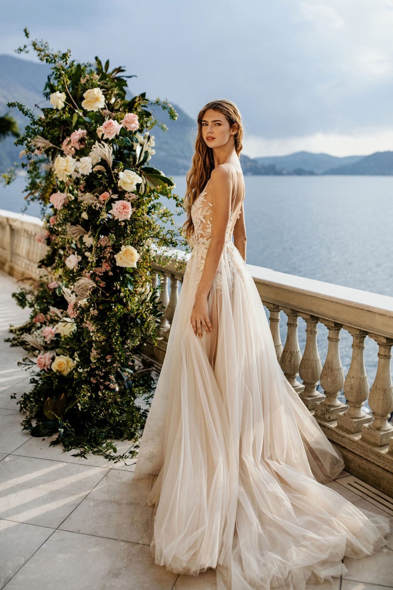22-36 Bridal Dress Inspired By Berta MUSE 2022 Como Collection
