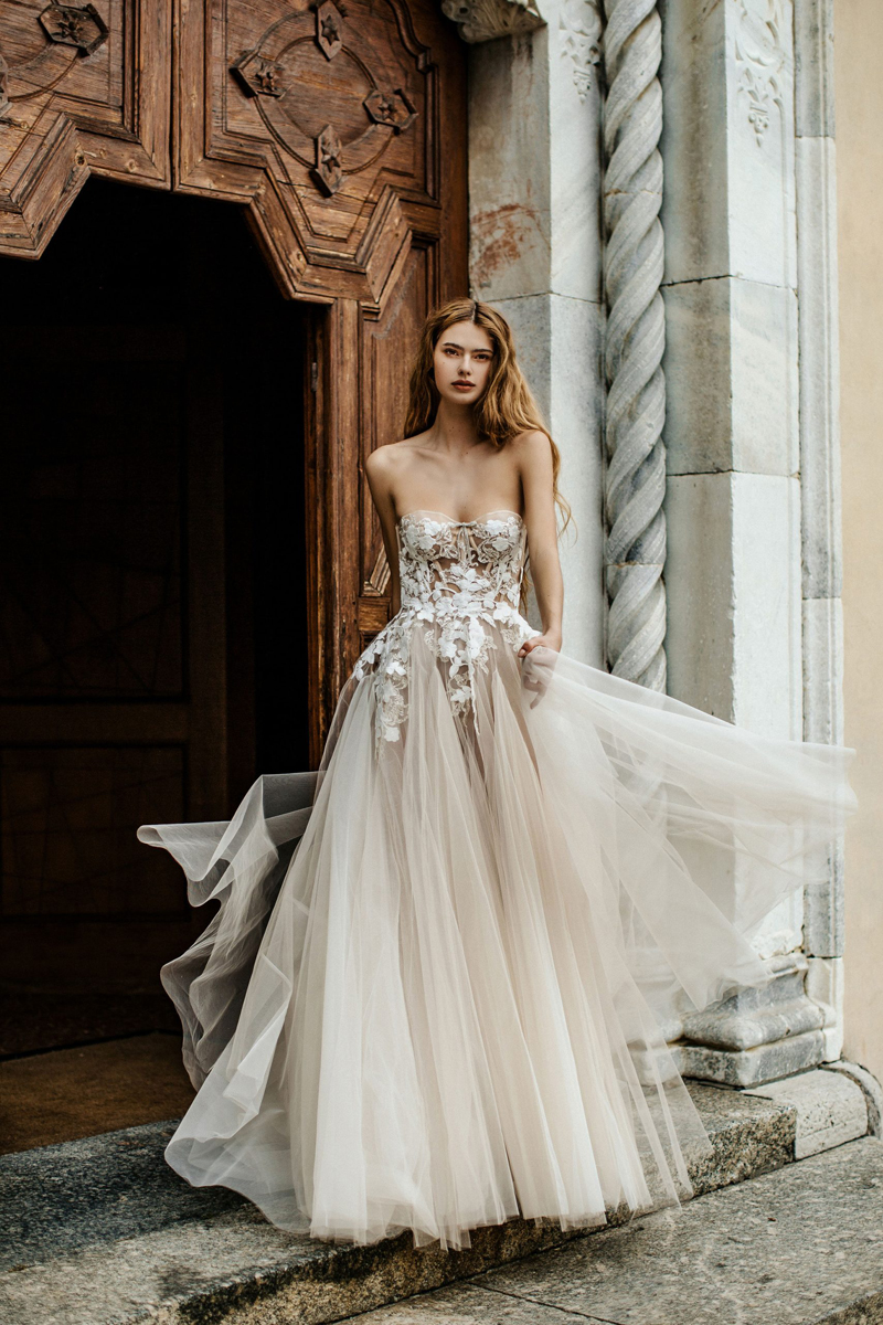 22-39 Bridal Dress Inspired By Berta MUSE 2022 Como Collection