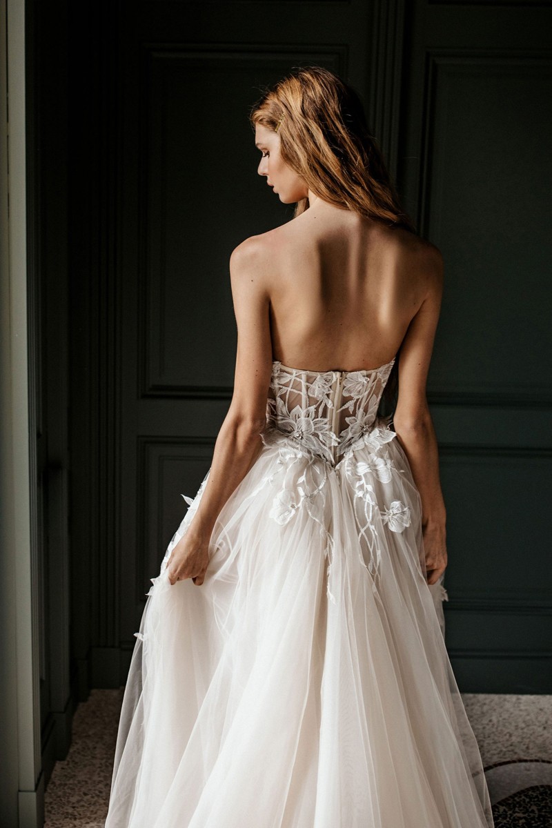 22-40 Bridal Dress Inspired By Berta MUSE 2022 Como Collection