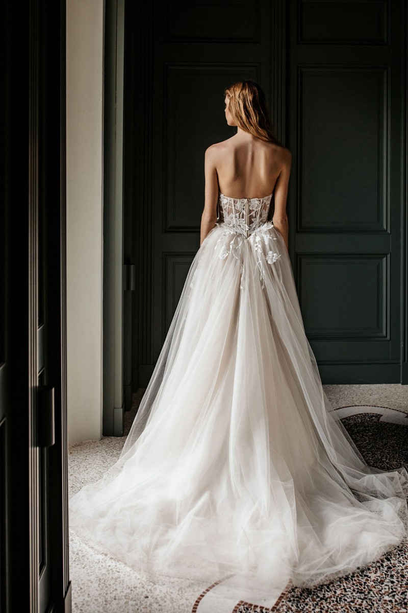 22-40 Bridal Dress Inspired By Berta MUSE 2022 Como Collection