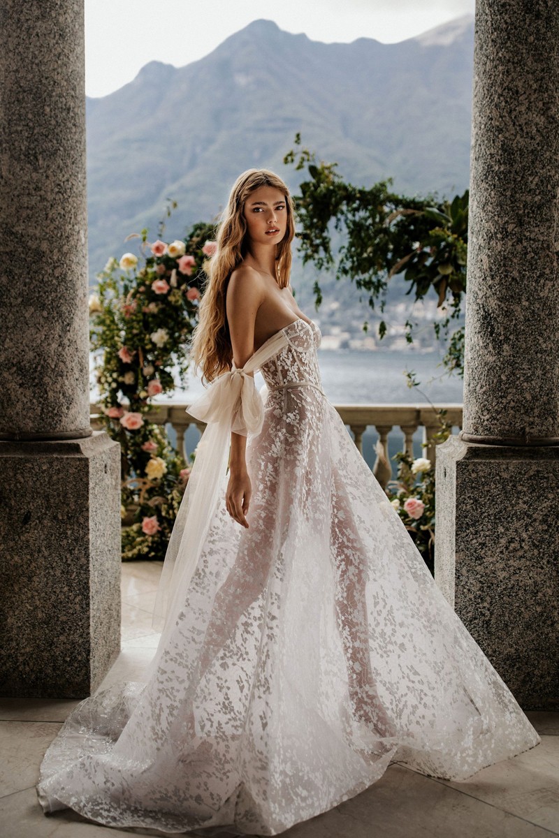 22-44 Bridal Dress Inspired By Berta MUSE 2022 Como Collection