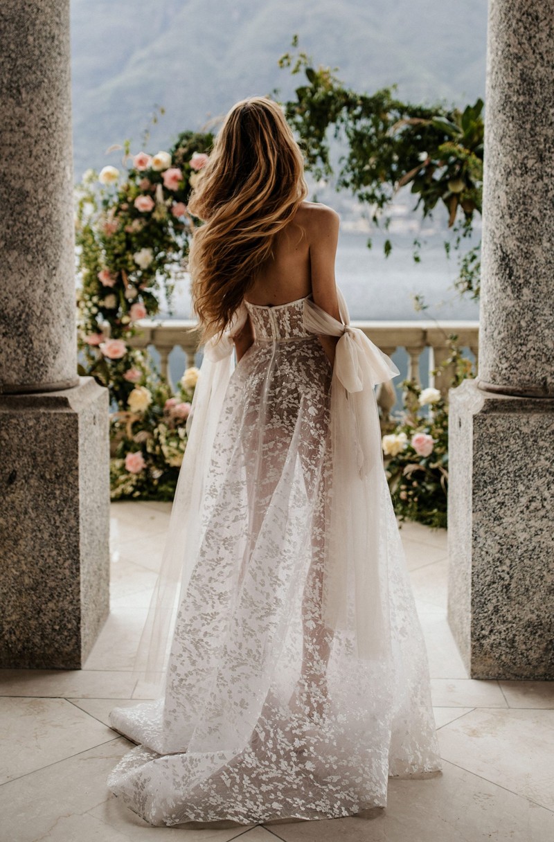 22-44 Bridal Dress Inspired By Berta MUSE 2022 Como Collection