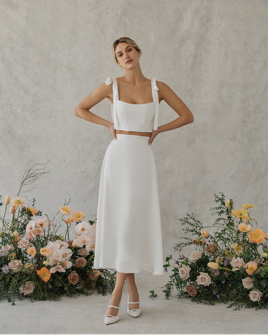 Odette Crop Top & Varlese Skirt Inspired By Bridal 2021 Poppy By Alexandra Grecco