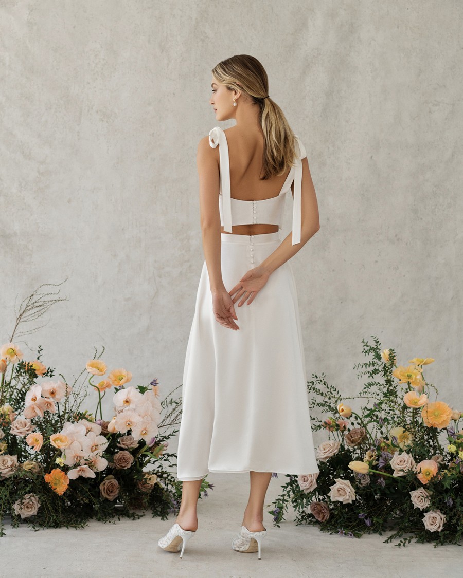 Odette Crop Top & Varlese Skirt Inspired By Bridal 2021 Poppy By Alexandra Grecco