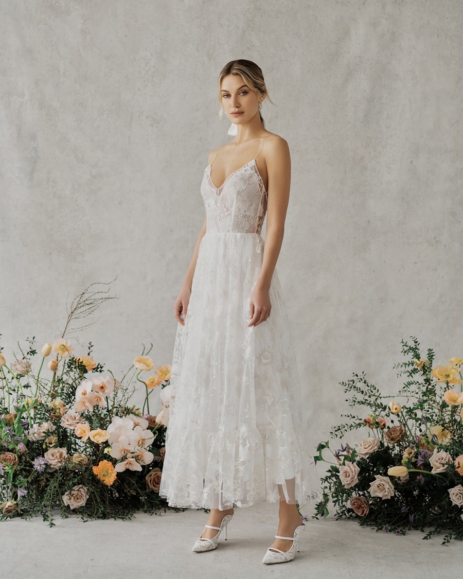 Leila Dress Inspired By Bridal 2021 Poppy By Alexandra Grecco