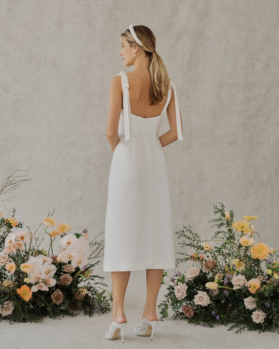 Odette Midi Dress Inspired By Bridal 2021 Poppy By Alexandra Grecco