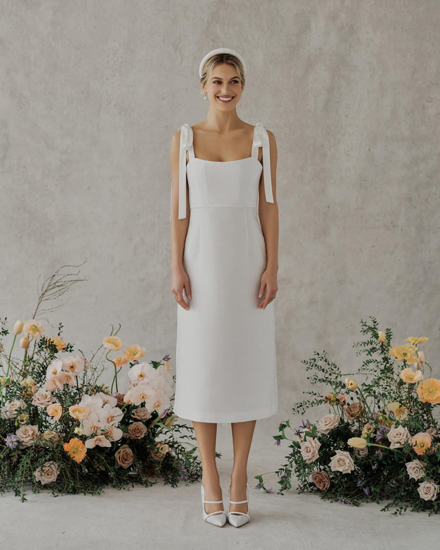 Odette Midi Dress Inspired By Bridal 2021 Poppy By Alexandra Grecco