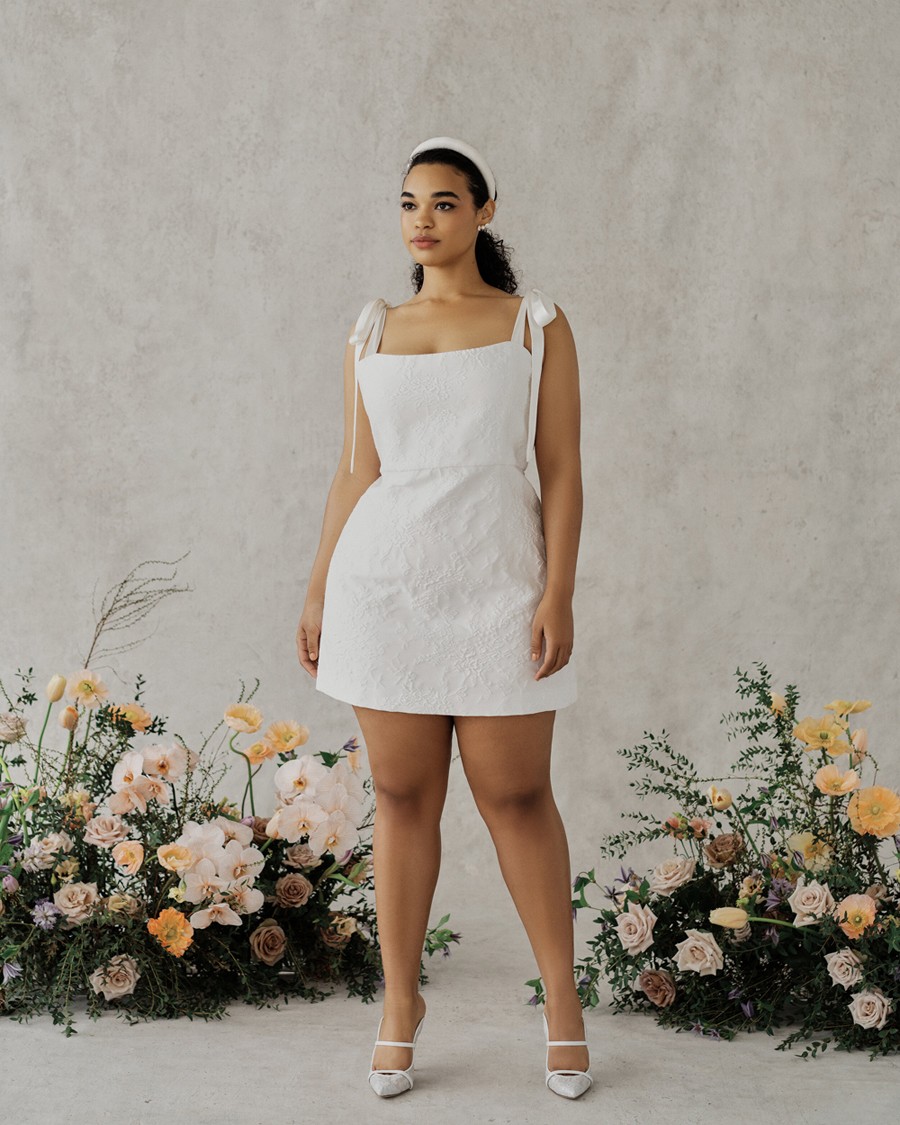 Odette Mini Dress Inspired By Bridal 2021 Poppy By Alexandra Grecco