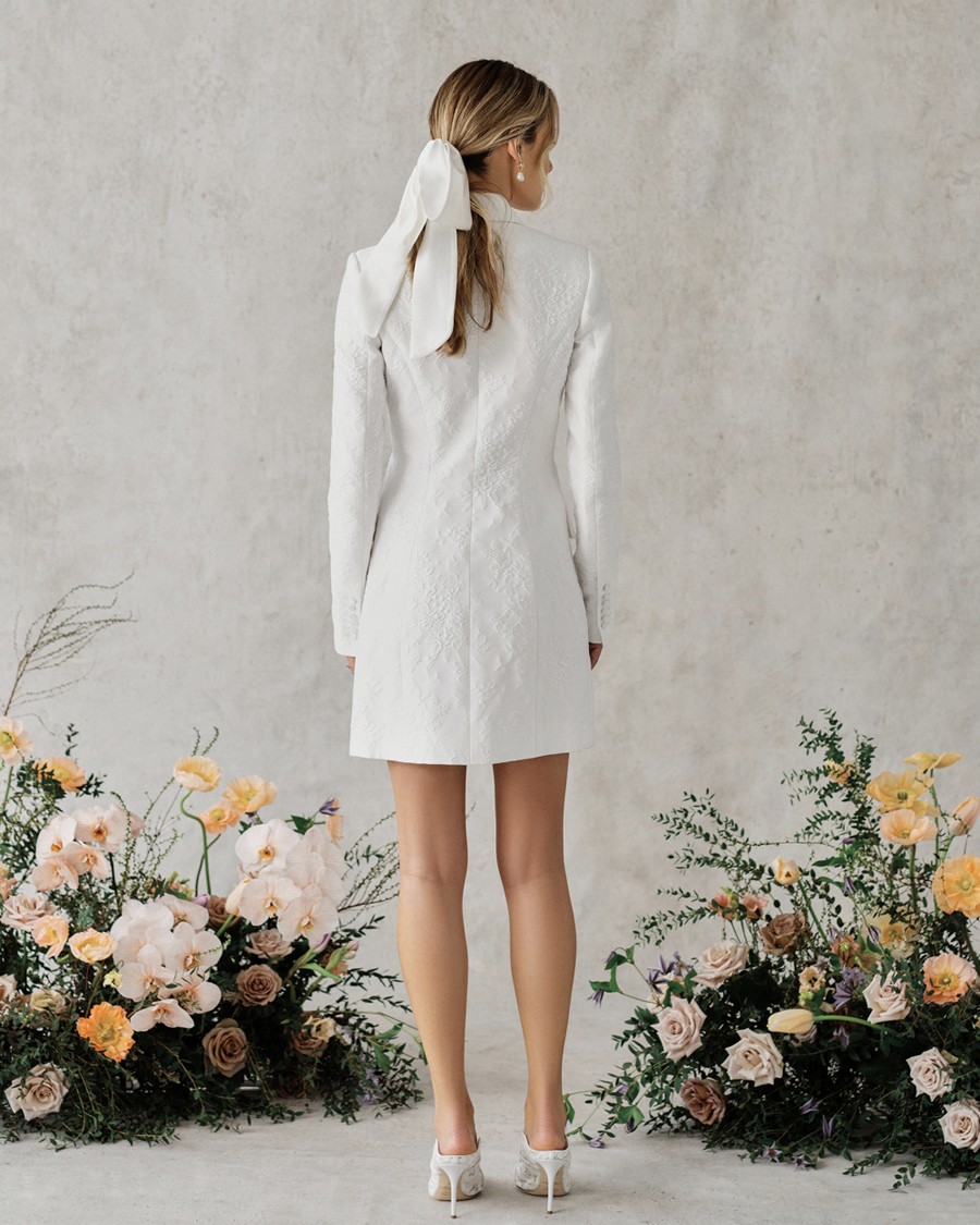 Sona Blazer Dress Inspired By Bridal 2021 Poppy By Alexandra Grecco