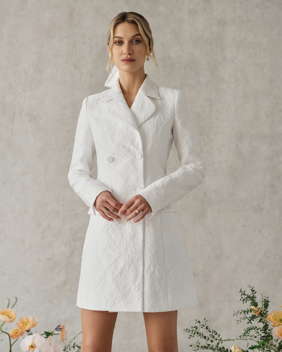 Sona Blazer Dress Inspired By Bridal 2021 Poppy By Alexandra Grecco