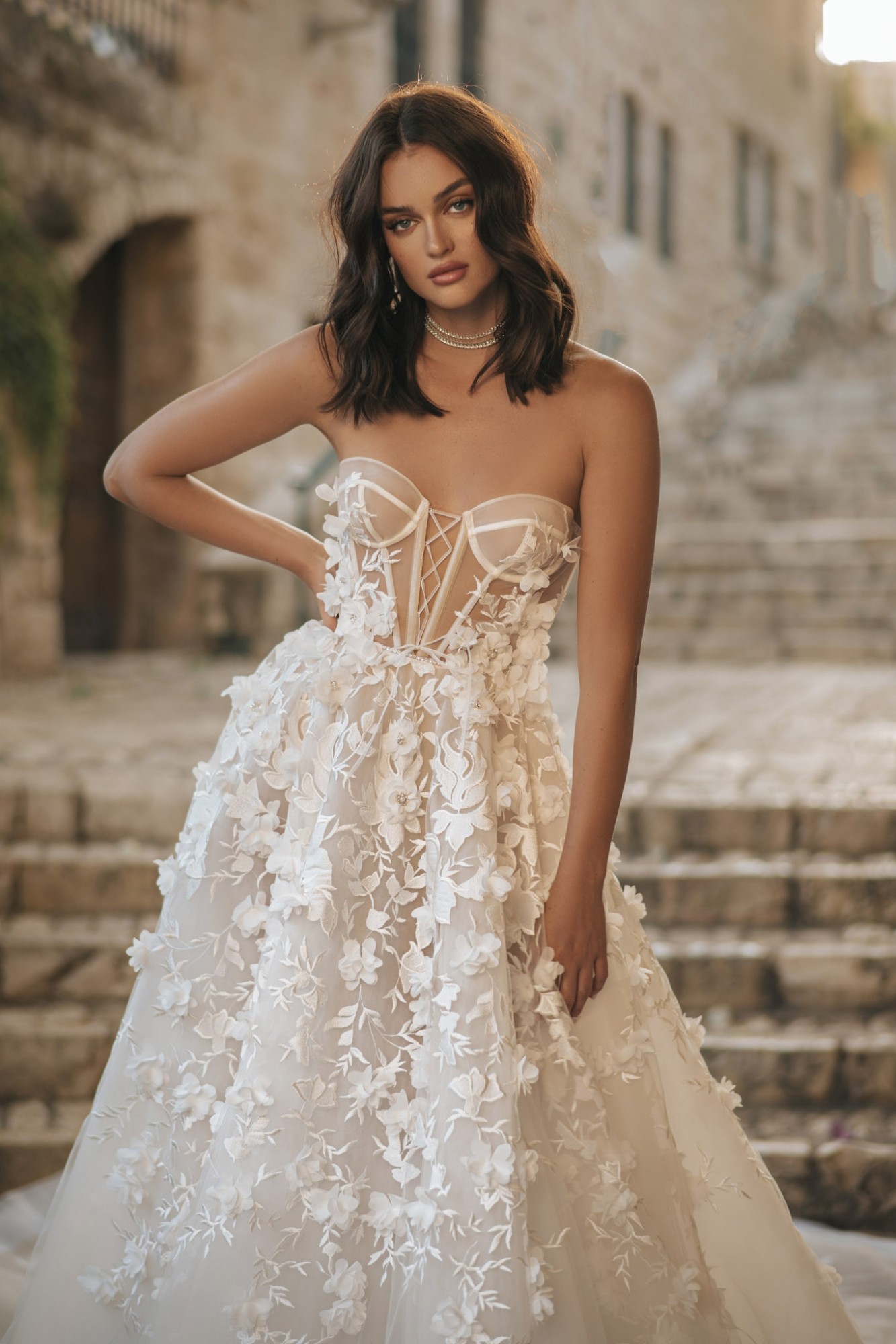 22-111 Inspired By Berta Bridal Couture Montefiore Fall 2022