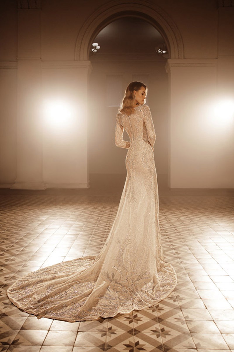 Gaetana Agnesi Bridal Dress Inspirated By Incanto Collection of Divina By Innocentia