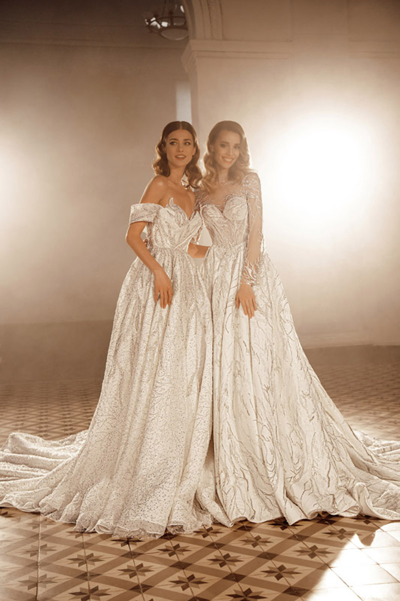 Chiara Matraini Bridal Dress Inspirated By Incanto Collection of Divina By Innocentia