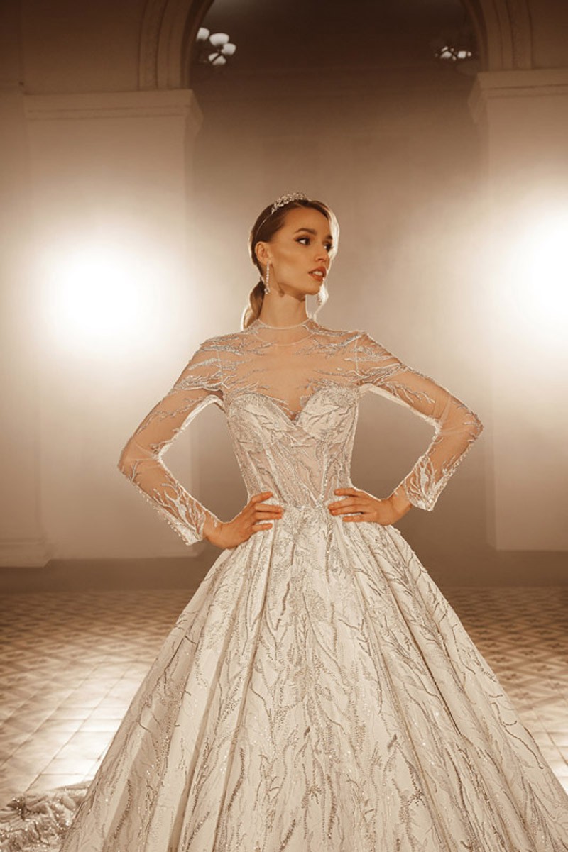 Antonia Pulci Bridal Dress Inspirated By Incanto Collection of Divina By Innocentia
