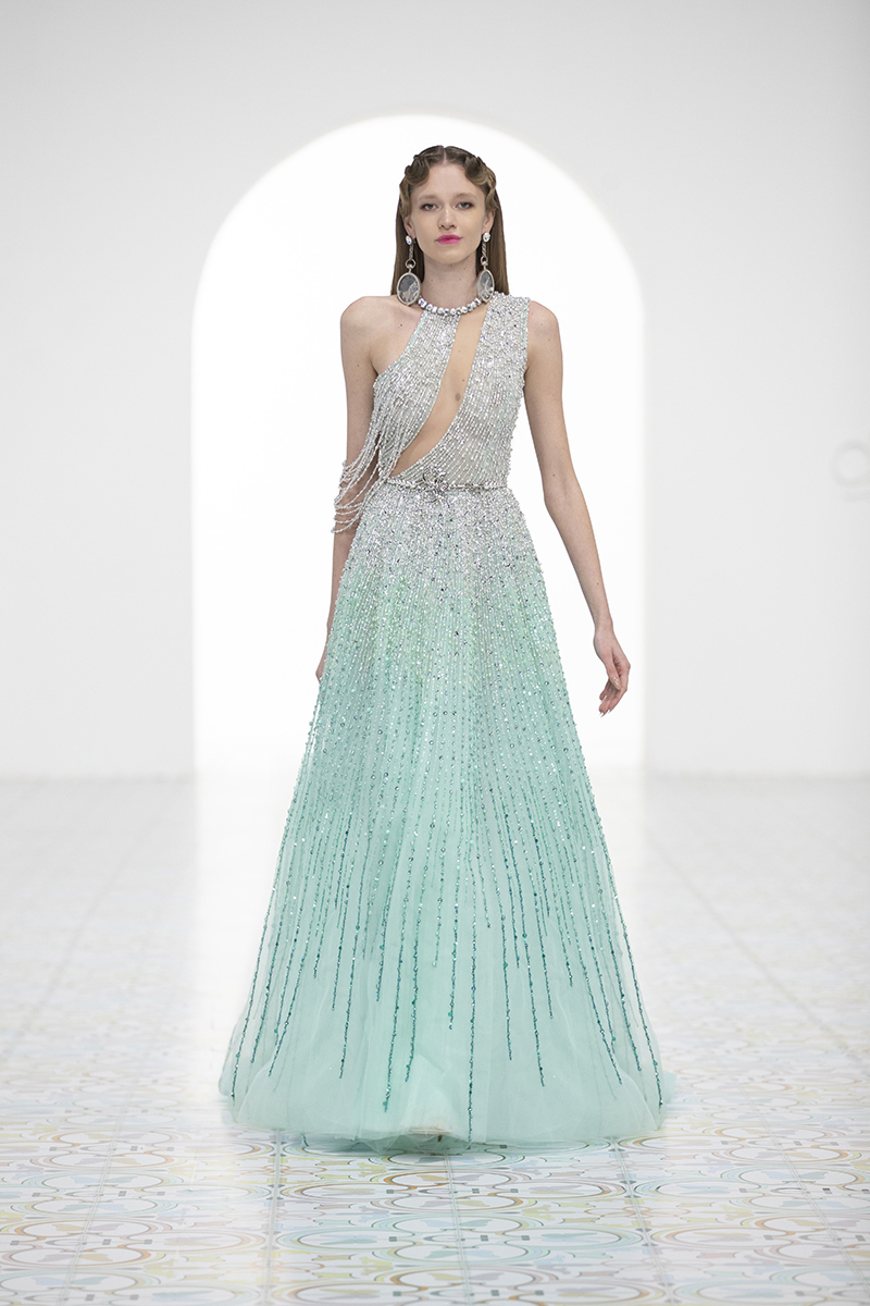 009 Inspired By Georges Hobeika Haute Couture Spring Summer 2022