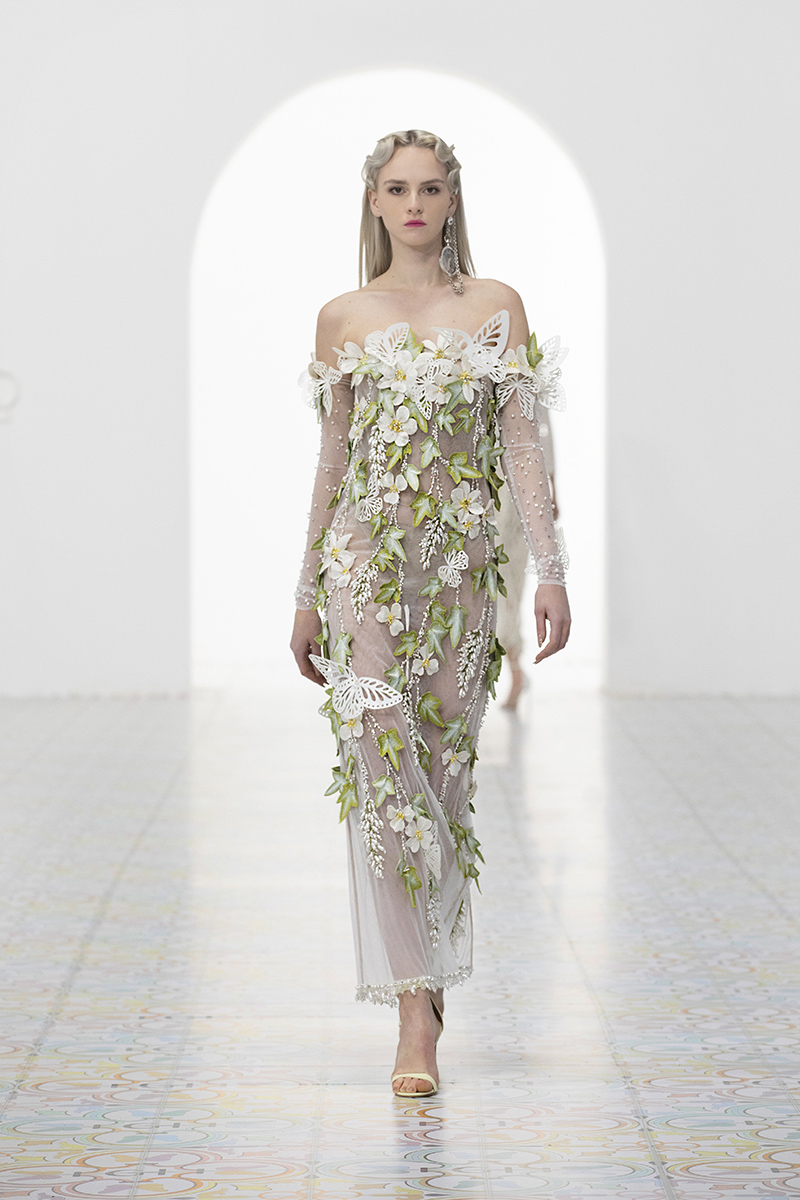008 Inspired By Georges Hobeika Haute Couture Spring Summer 2022