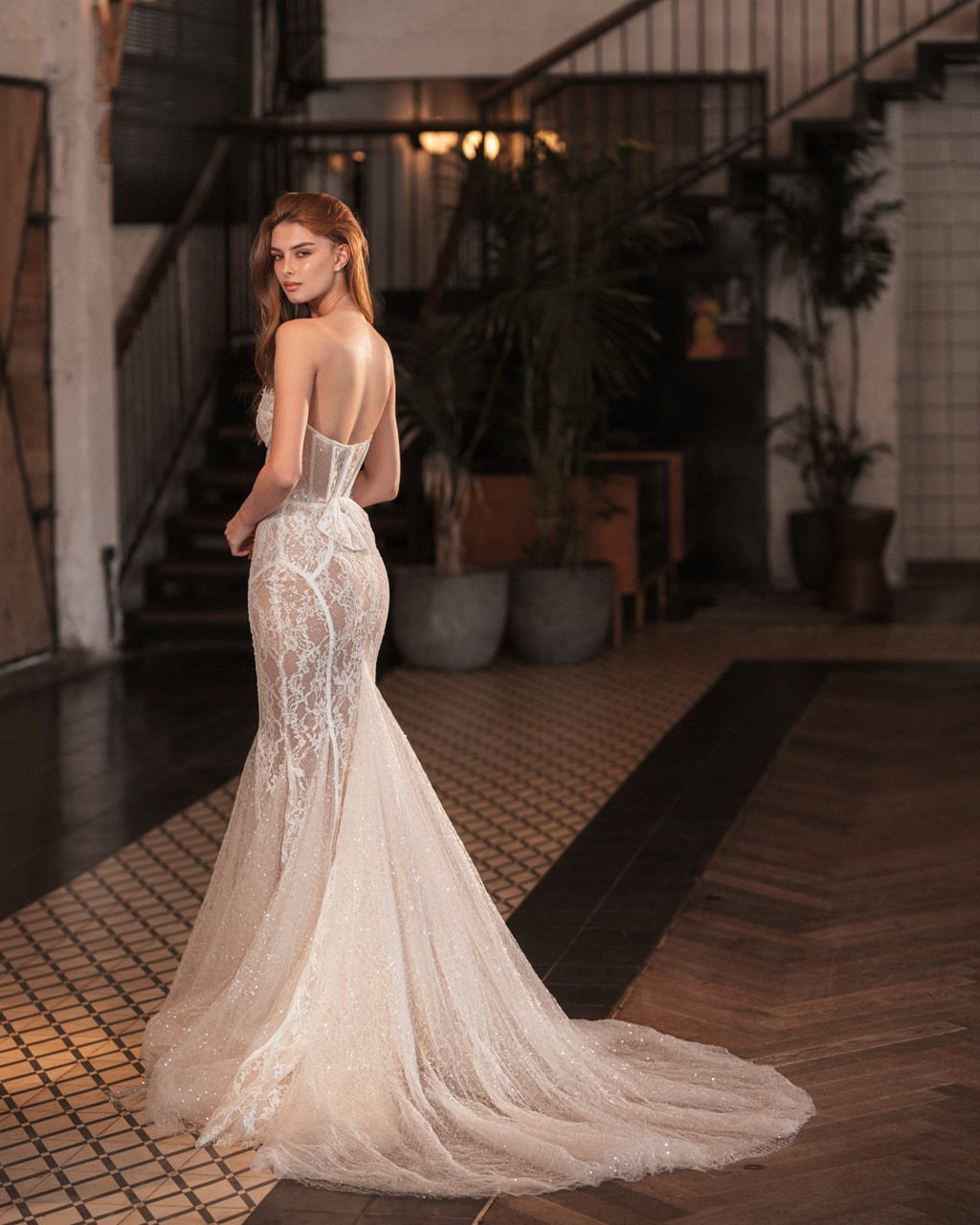 23-P08 Bridal Dress Inspired By Berta 2023 Privee No.8