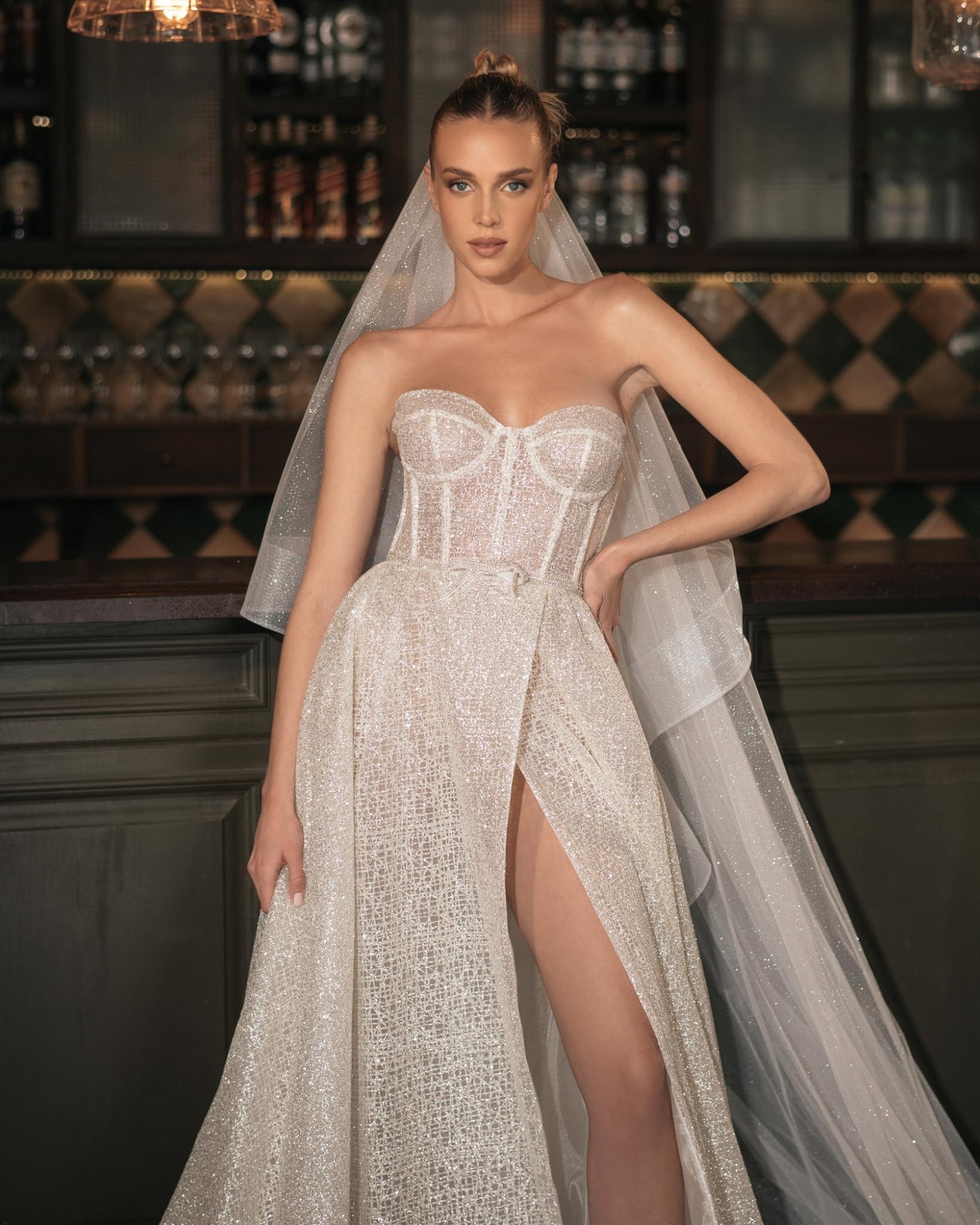 23-13 Bridal Dress Inspired By Berta 2013 Caesares 