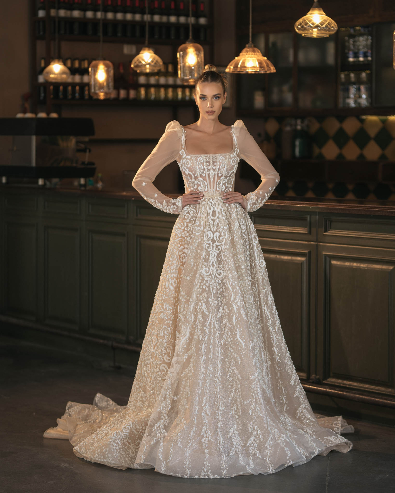 23-05 Bridal Dress Inspired By Berta 2023 Caesares