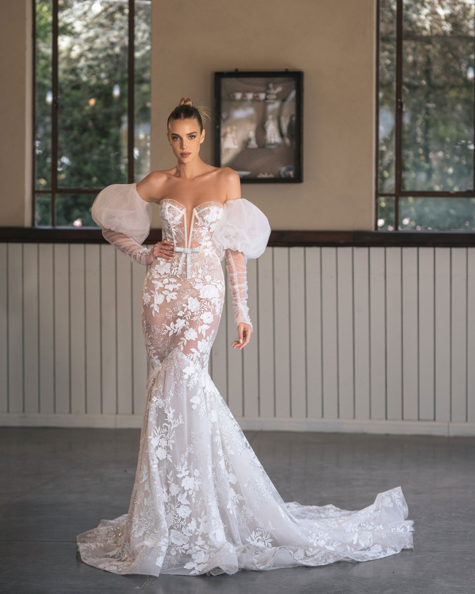 23-02 Bridal Dress Inspired By Berta 2023 Caesares
