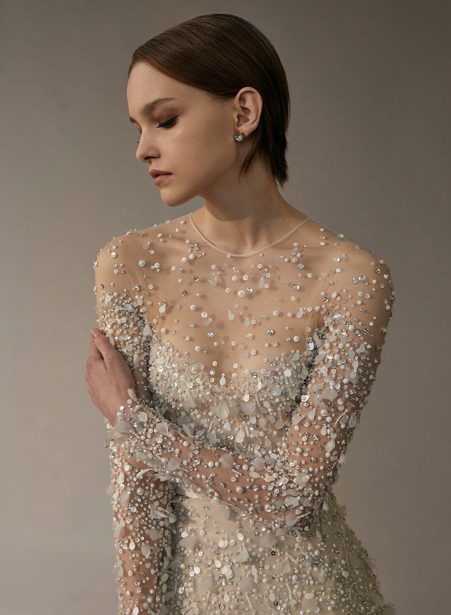 LOOK 15 Inspired By Elie Saab Bridal Collection Spring 2023