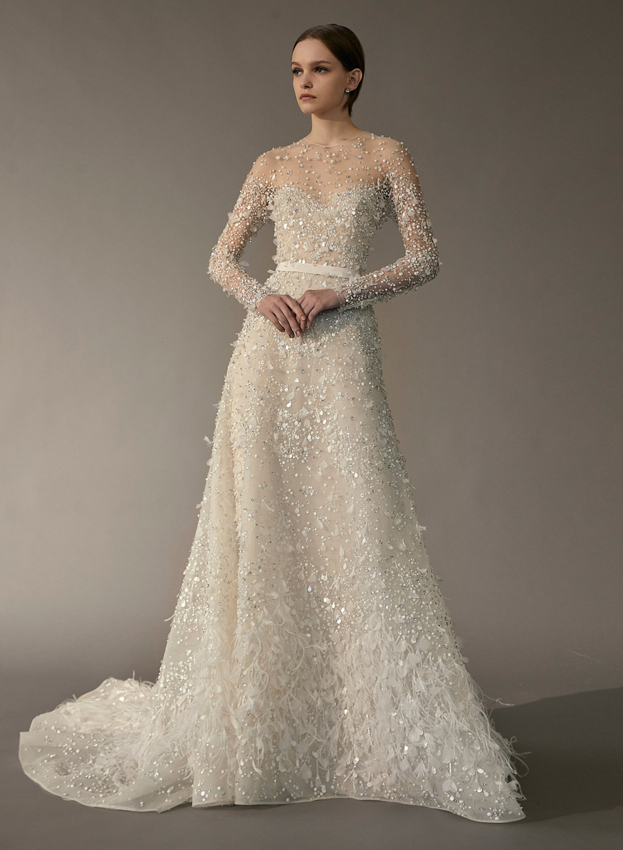 LOOK 15 Inspired By Elie Saab Bridal Collection Spring 2023