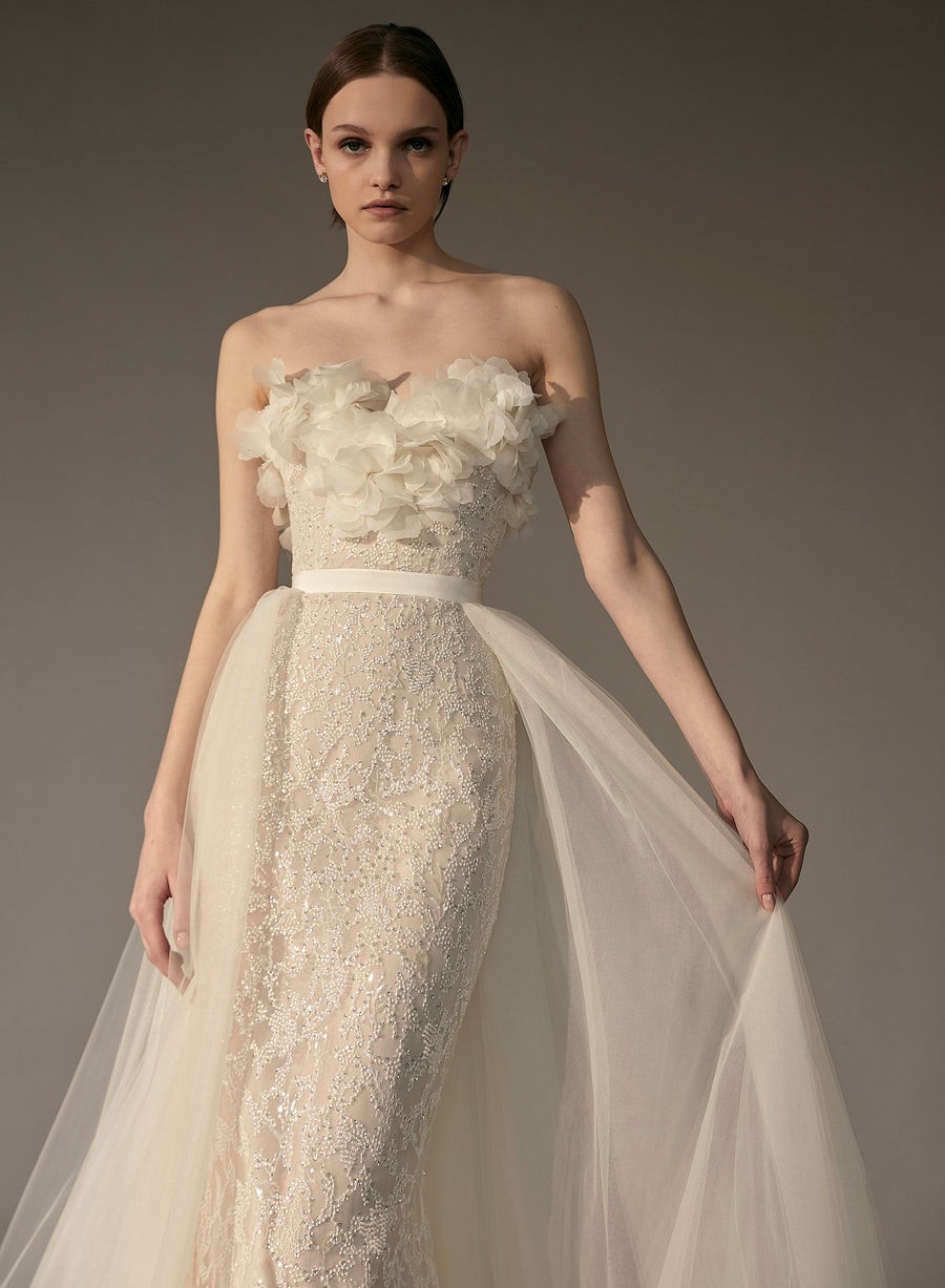 LOOK 1 Inspired By Elie Saab Bridal Collection Spring 2023
